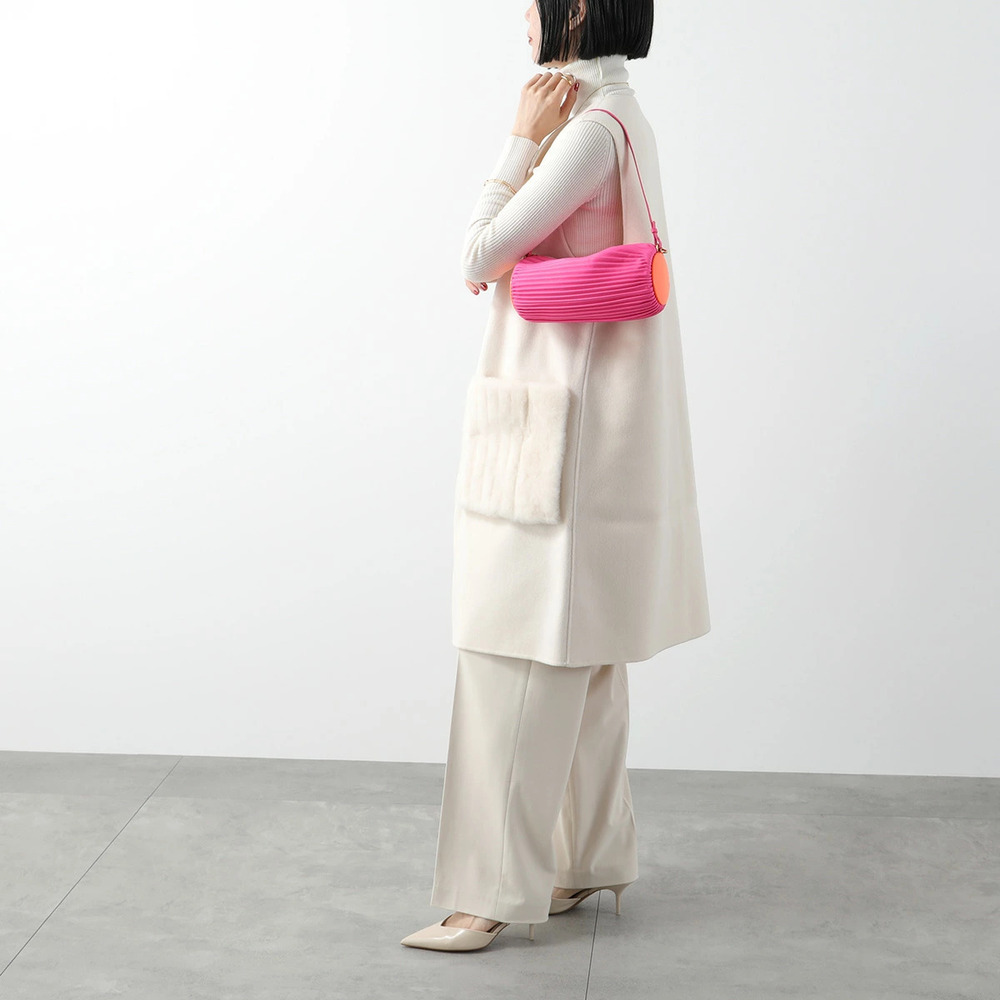 Loewe Bracelet Pouch Clutch Pleated Clutch Bag Anagram